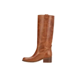 MARTINA LONG Long boots, cognac