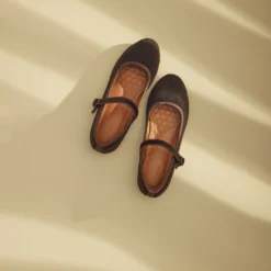 Mary Jane Ballerina, chocolate brown