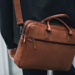 MasonMBG Laptop Bag, cognac