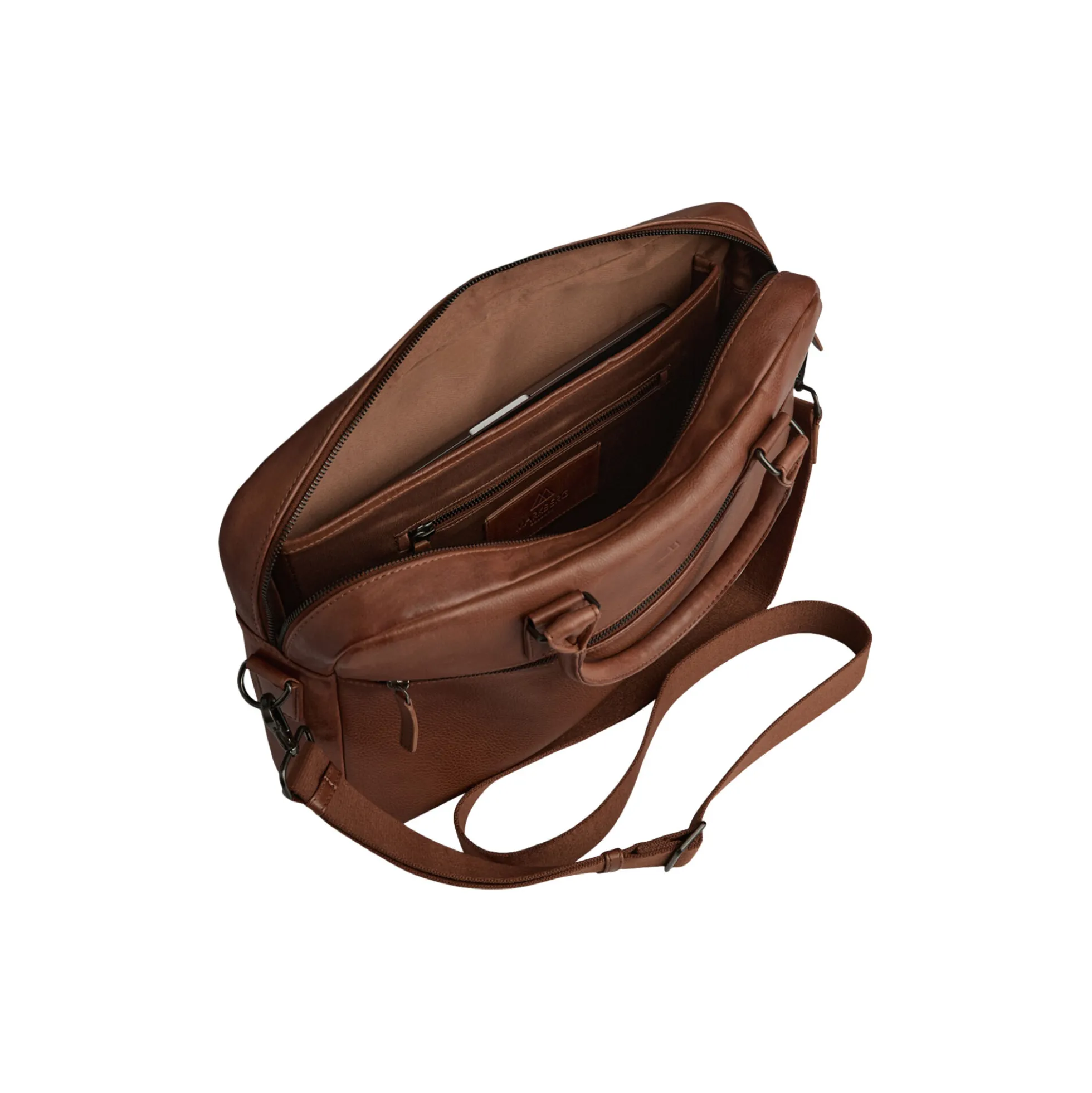 MasonMBG Laptop Bag, cognac