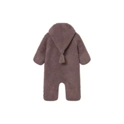 MATADEL Teddyfleece Jumpsuit, peppercorn plum