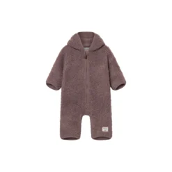 MATADEL Teddyfleece Jumpsuit, peppercorn plum