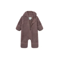 MATADEL Teddyfleece Jumpsuit, peppercorn plum