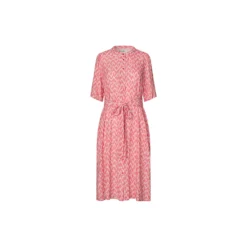 MataLL Midi Dress SS, pink