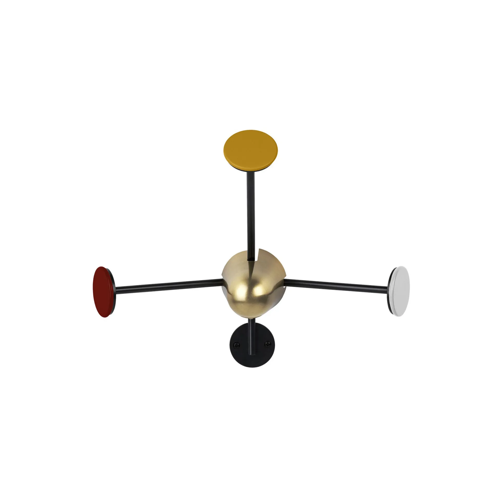 Matégot Coat Rack, ochre