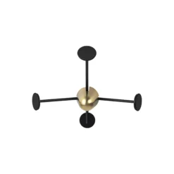 Matégot Coat Rack, soft black semi matt