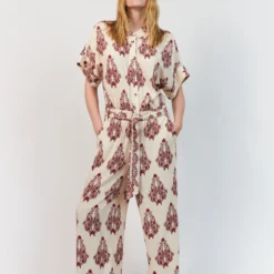 MathildeLL Jumpsuit SS, creme