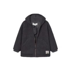 MATLIFF Teddyfleece Jacket, forged iron blue