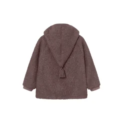 MATLIFF Teddyfleece Jacket, peppercorn plum