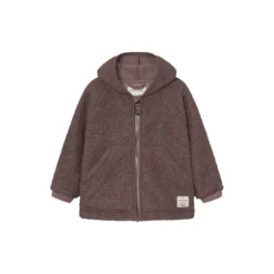 MATLIFF Teddyfleece Jacket, peppercorn plum