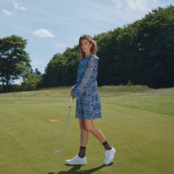 MauritiaBBLucille dress, blue flower