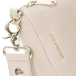 Mellow Leather Hobo, warm taupe