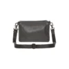 Mellow Leather Pochette, nero