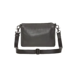 Mellow Leather Pochette, nero