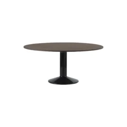 Midst Table, dark oiled oak/black