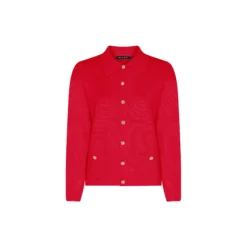 Milano Spring Knit, lipstick red