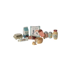 Miniature købmandssæt
