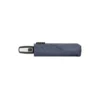 Mini automatic foldable storm umbrella, pure black