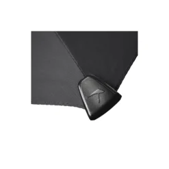 Mini automatic foldable storm umbrella, pure black