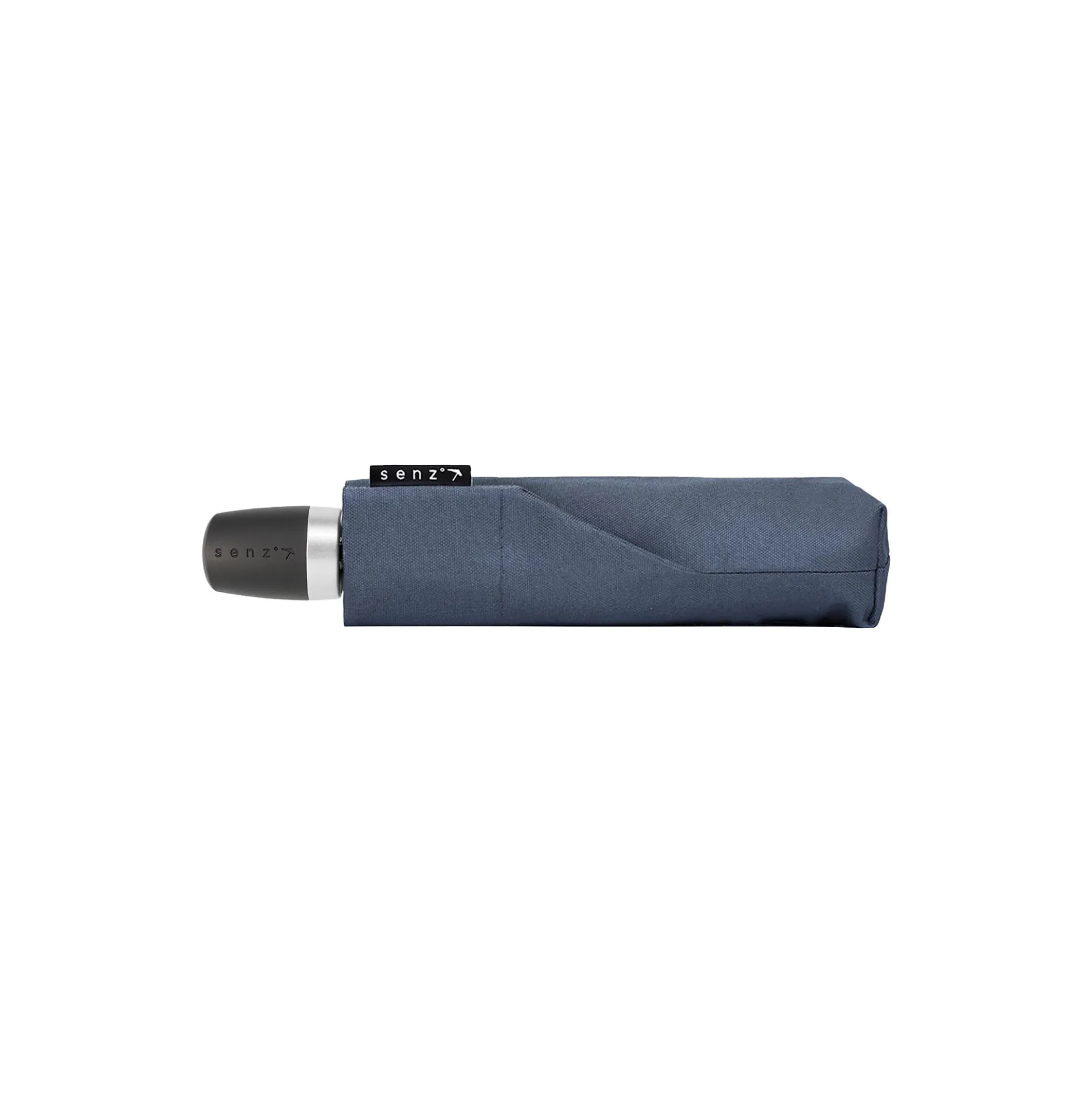Mini foldable storm umbrella, pure black
