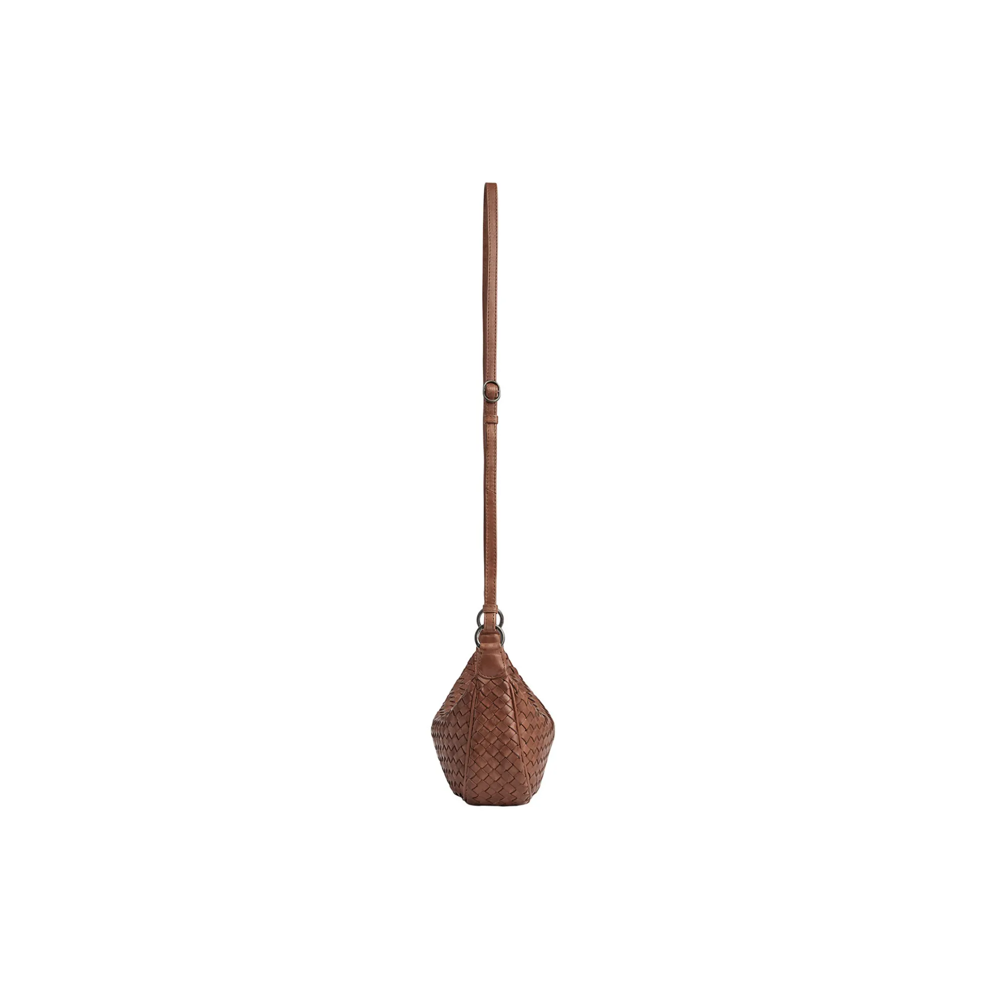 Mini MuseMBG Bag Weave, cognac