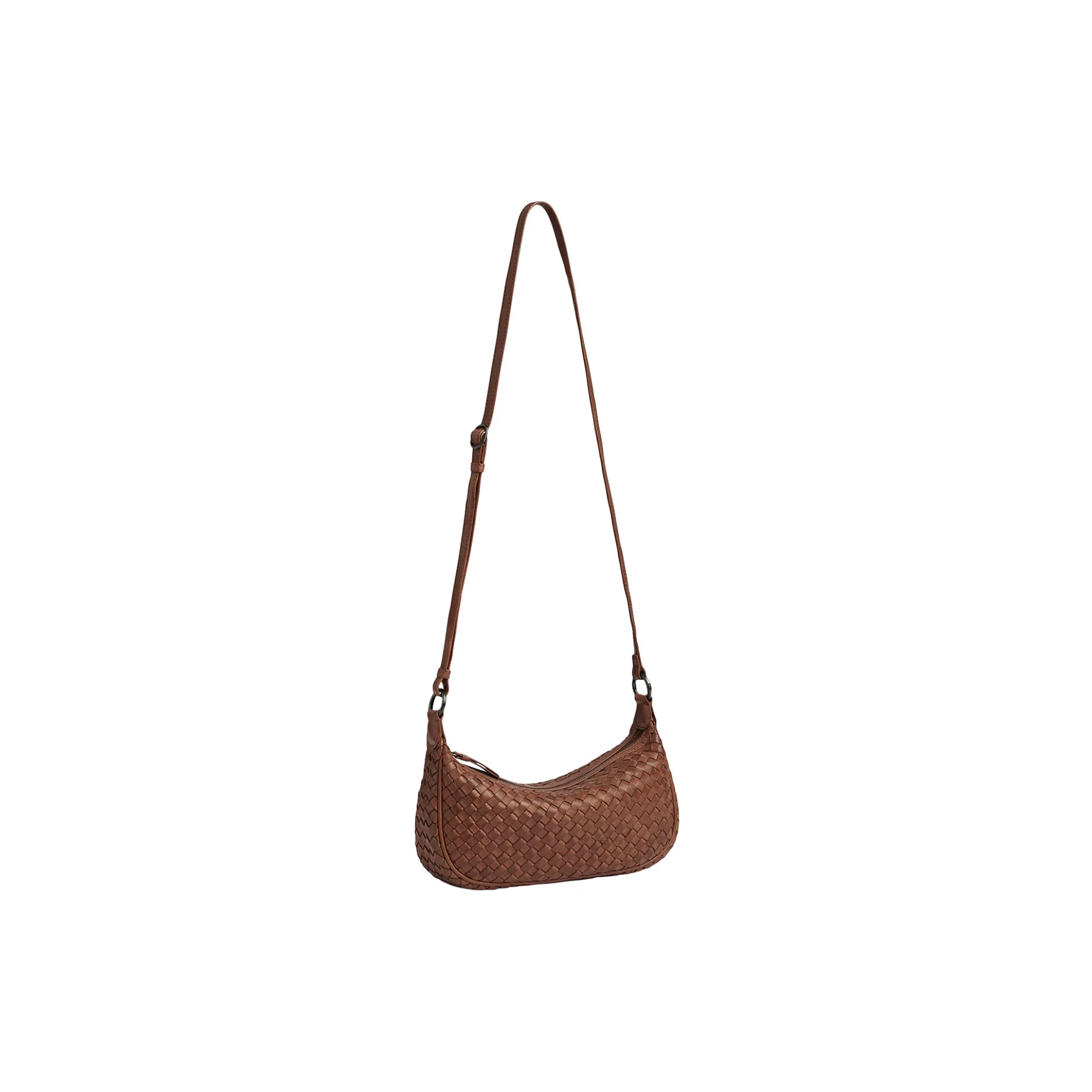 Mini MuseMBG Bag Weave, cognac
