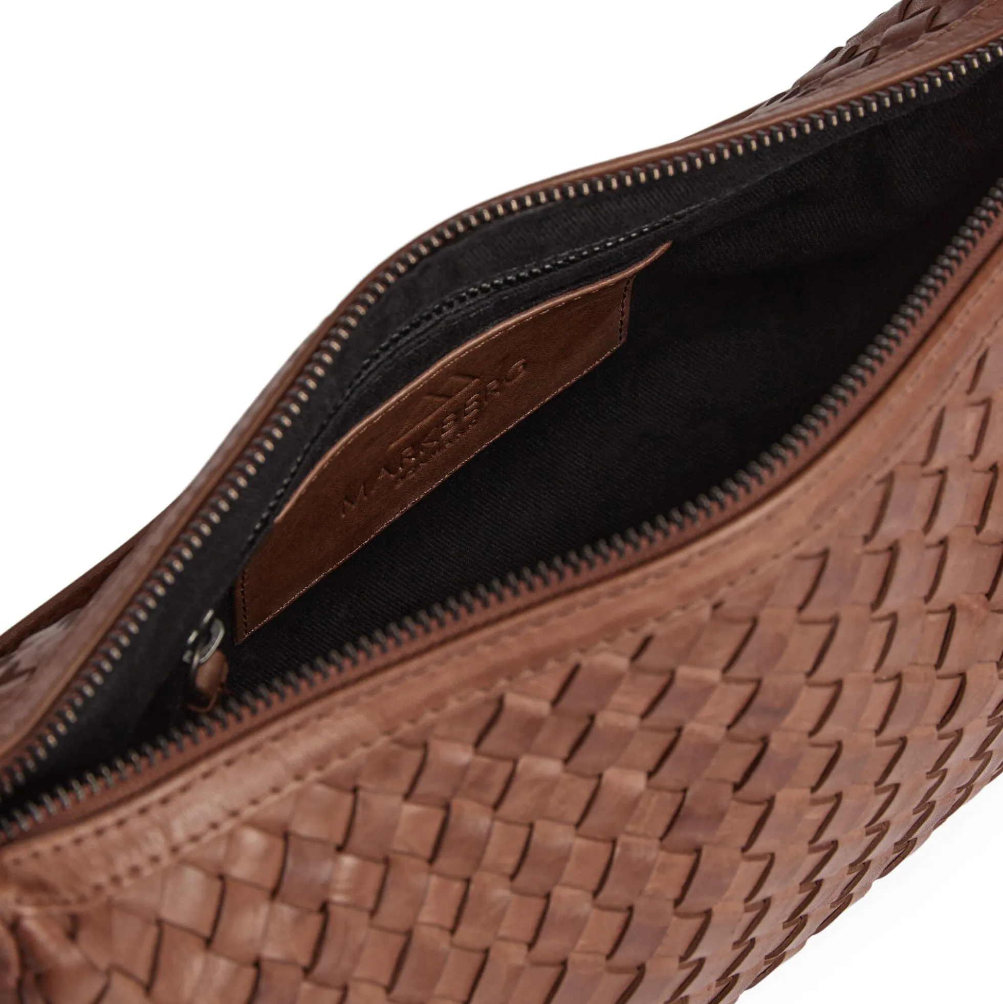 Mini MuseMBG Bag Weave, cognac