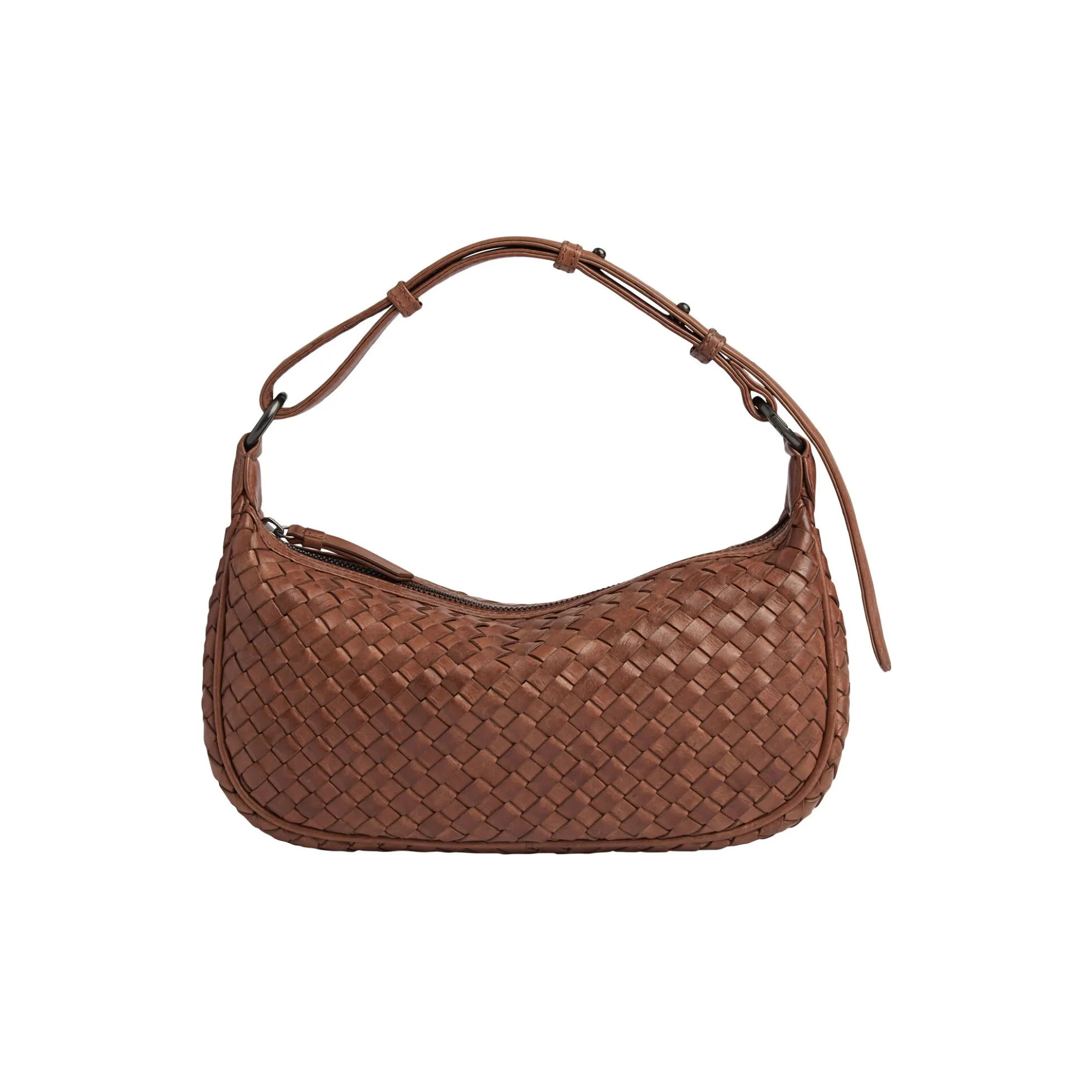 Mini MuseMBG Bag Weave, cognac