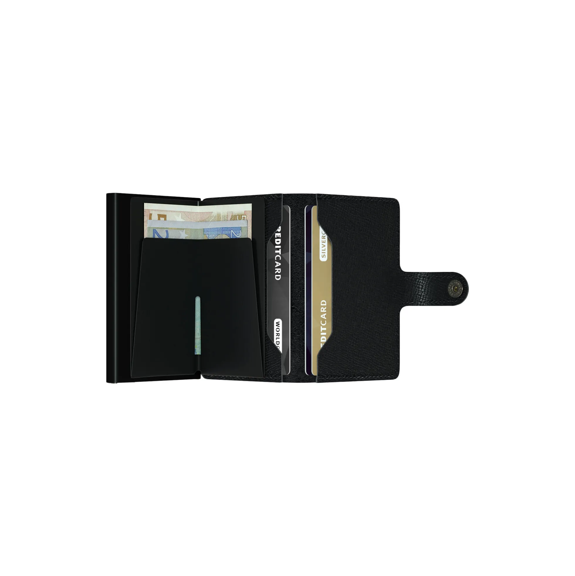 Miniwallet, crisple black