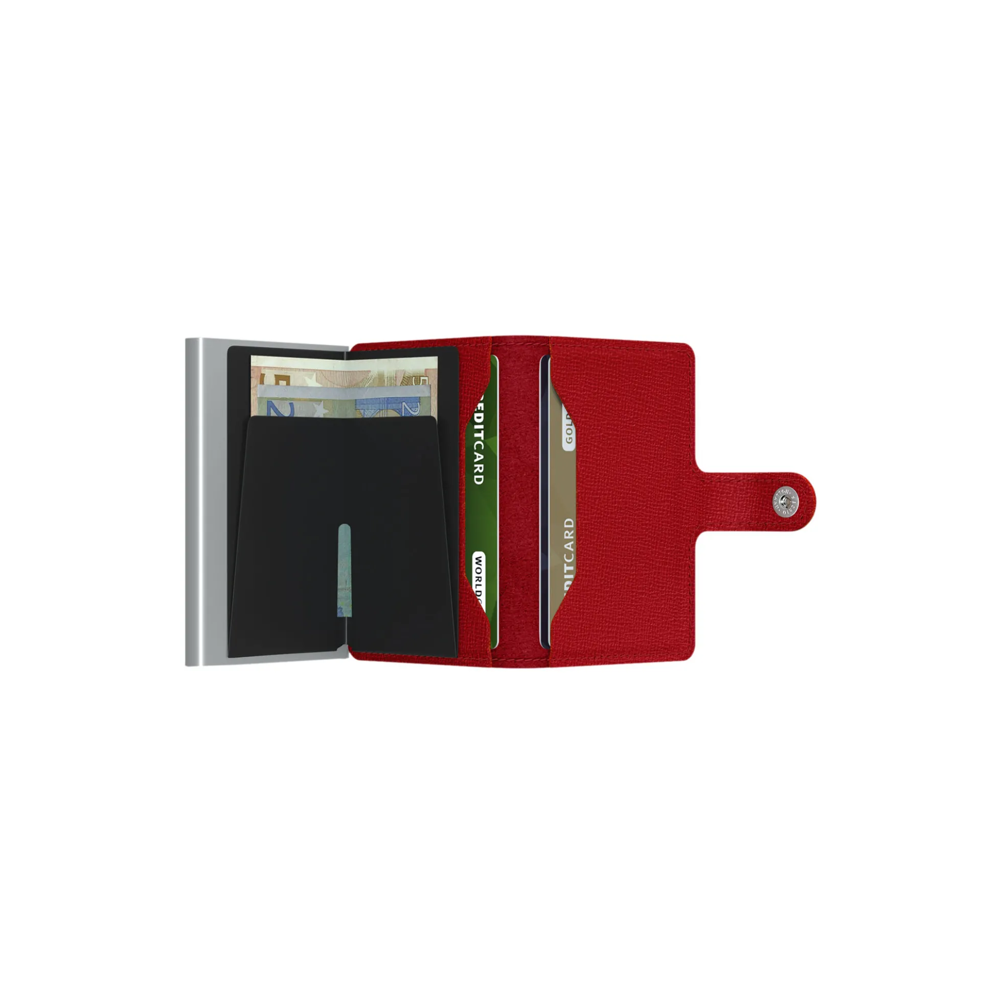 Miniwallet, crisple red