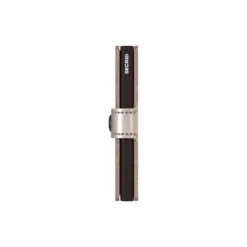 Miniwallet, metallic champagne/brown