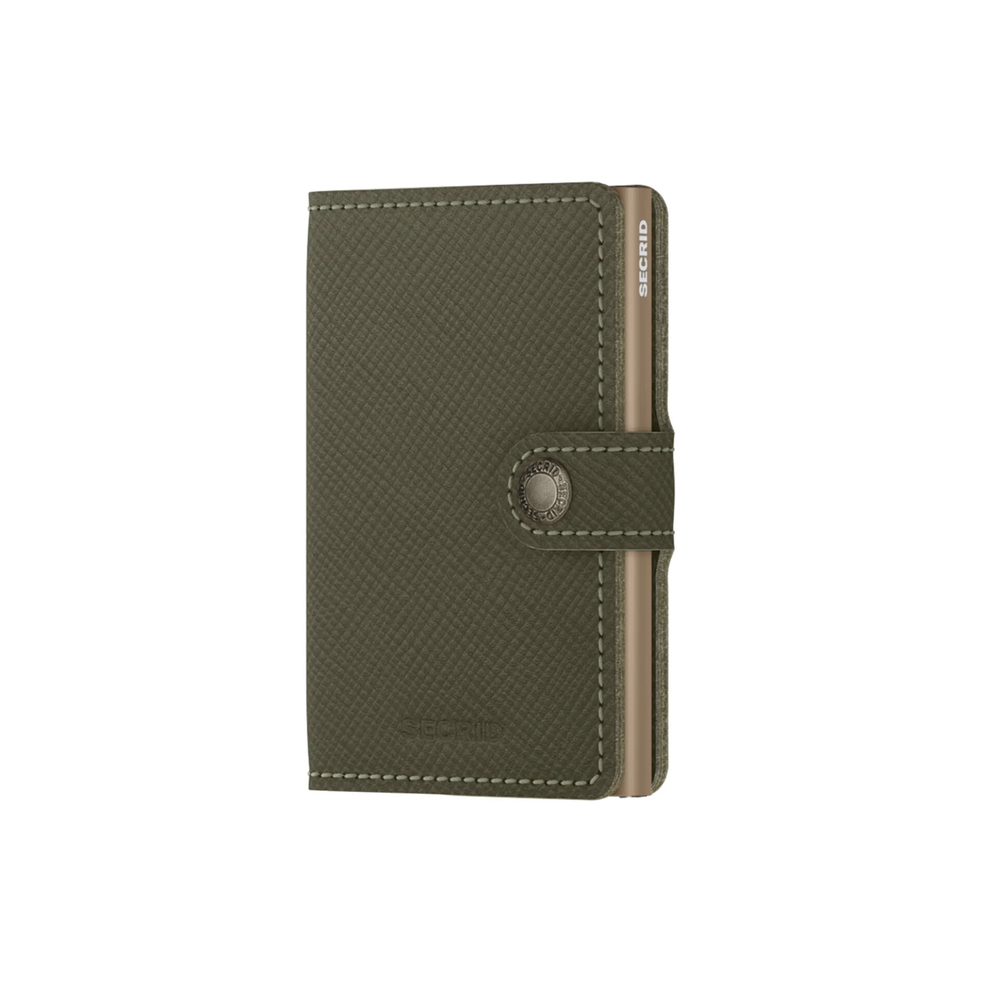 Miniwallet, saffiano olive