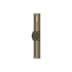 Miniwallet, saffiano olive