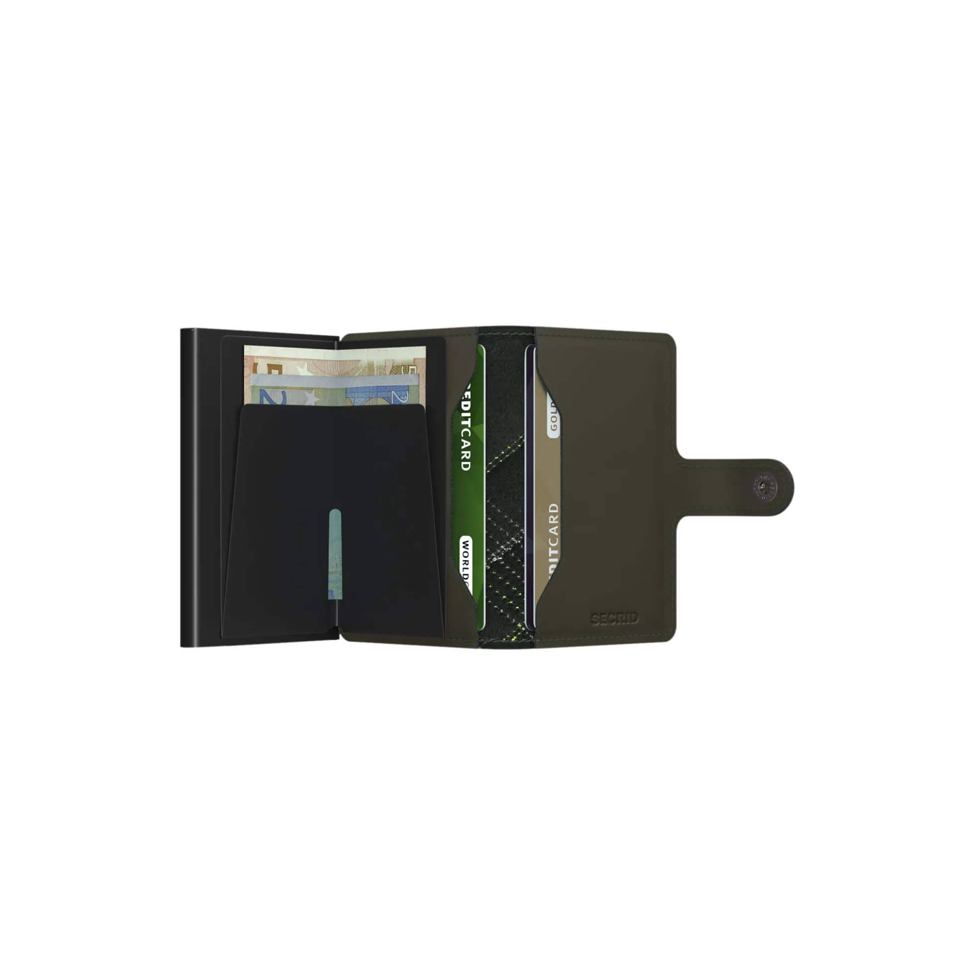 Miniwallet, stitch lime