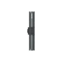 Miniwallet, twist grey