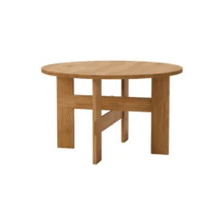 Mio Table Ø120, oiled oak