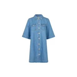 Mira-M Dress, mid vintage blue