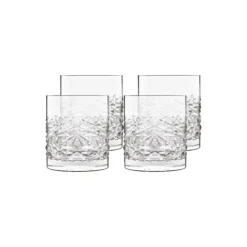 Mixology Textures Vandglas/whiskyglas 4 stk.