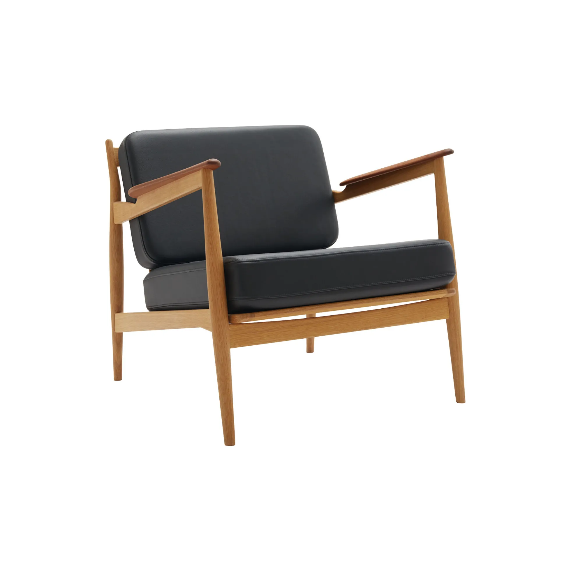 Model 107 loungestol, sort