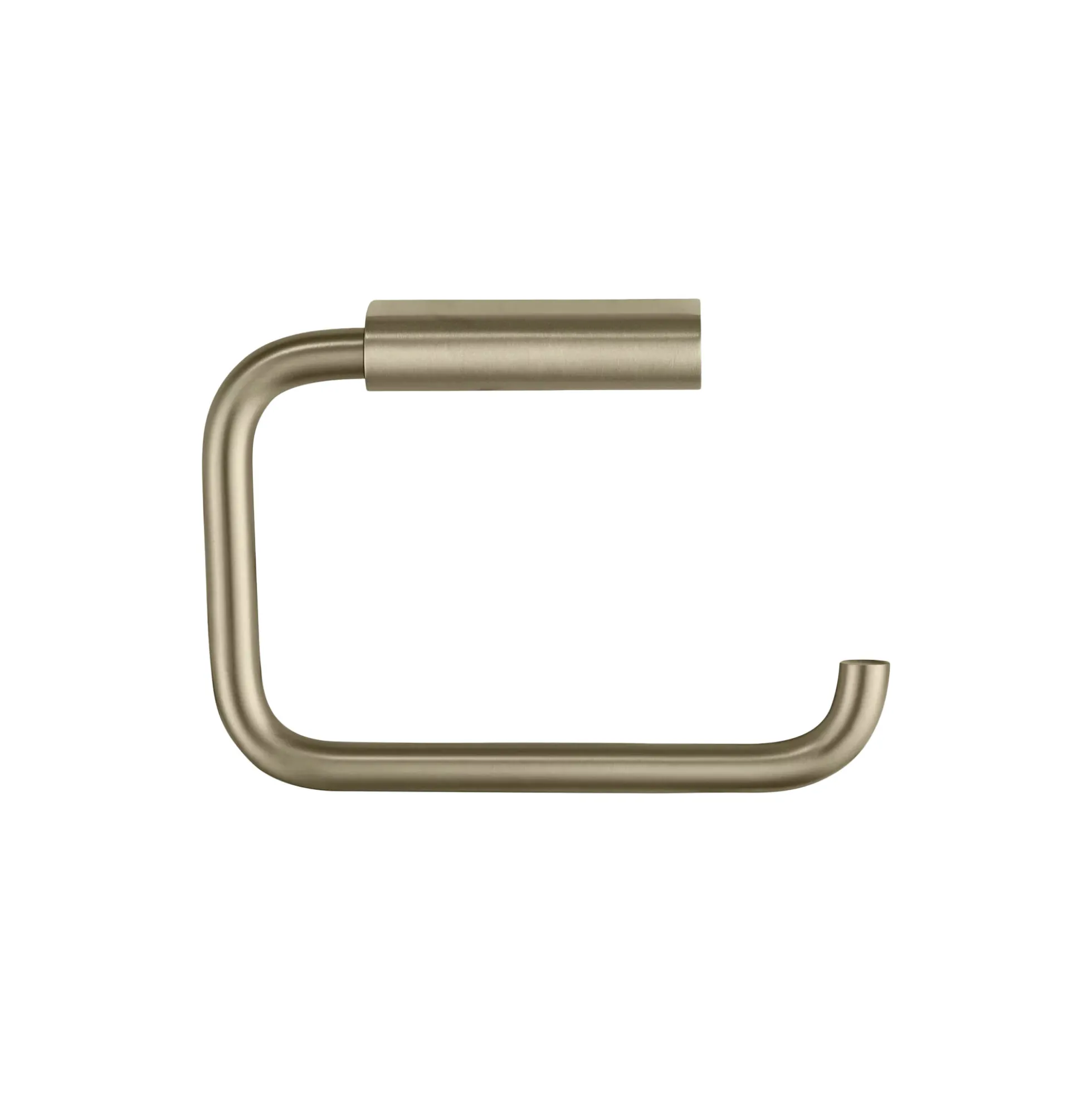 MODO Toilet Roll Holder, brass/metallic finish