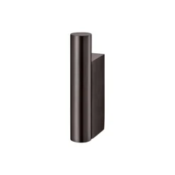 MODO Wall Hook, burned metal/metallic finish