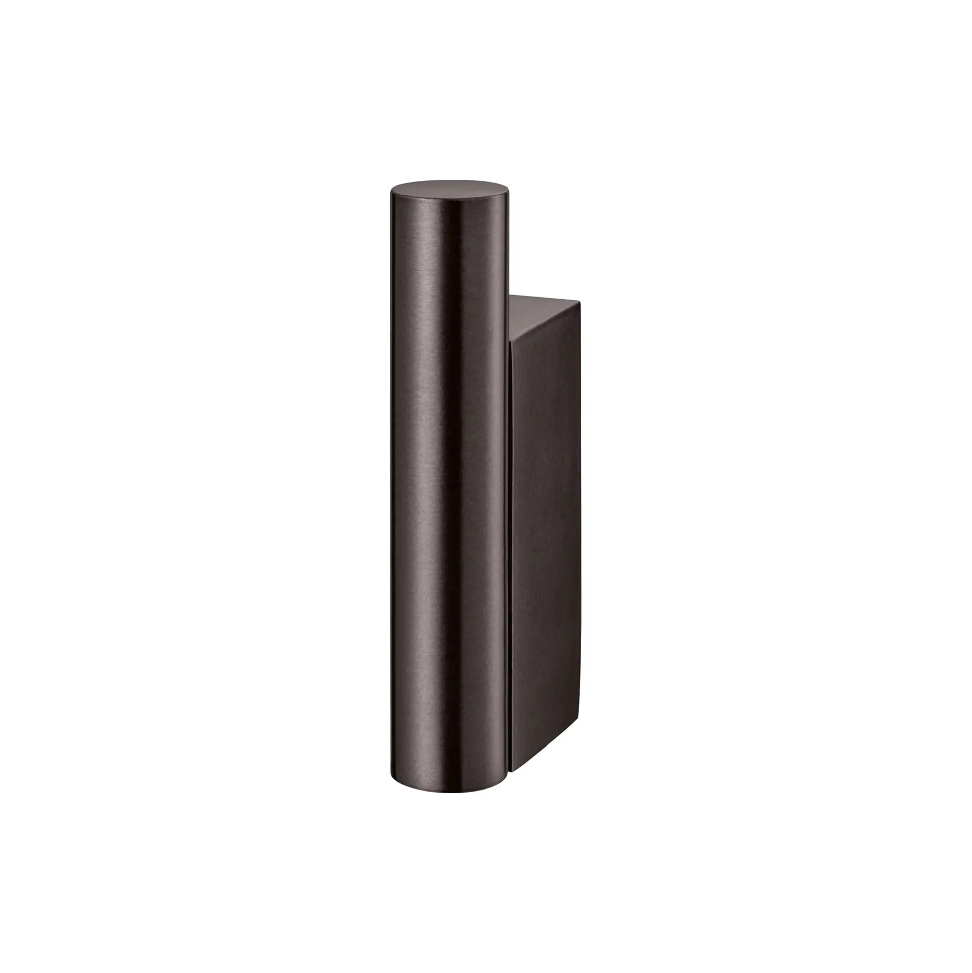 MODO Wall Hook, burned metal/metallic finish