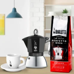 Moka espressokande til induktion, 6 kopper
