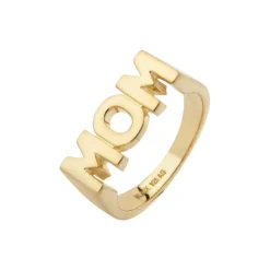 Mom Ring, gold