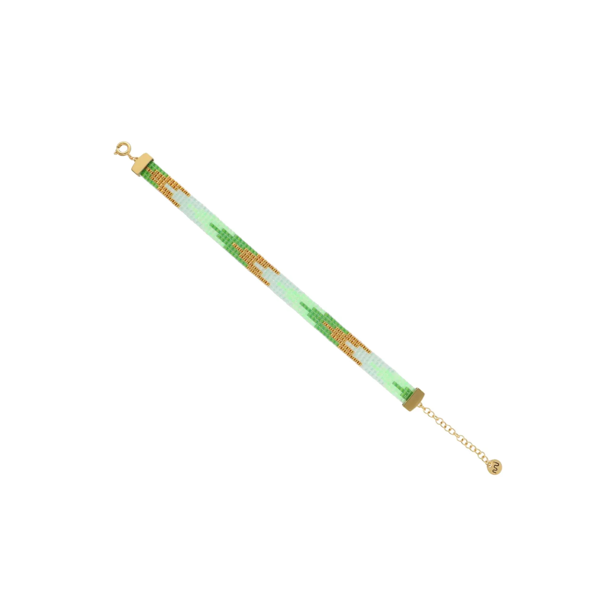 Monika armbånd, light green