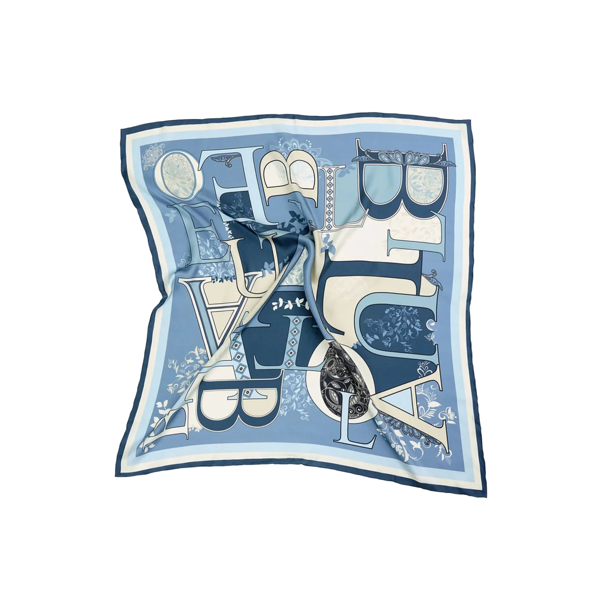MONOGRAM Tørklæde, blå