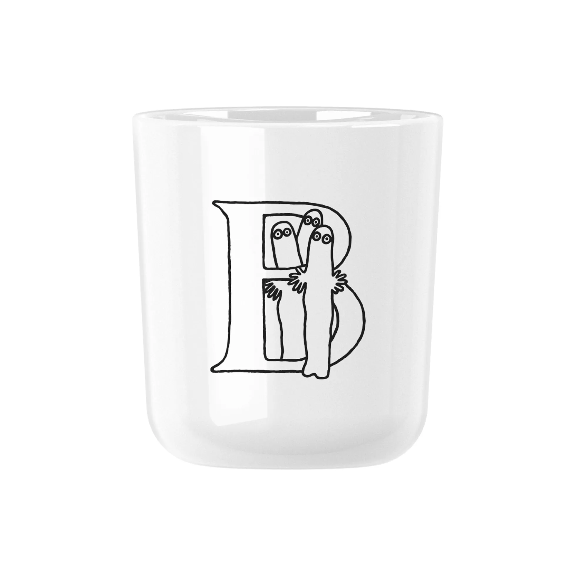 Moomin ABC kop B, moomin white