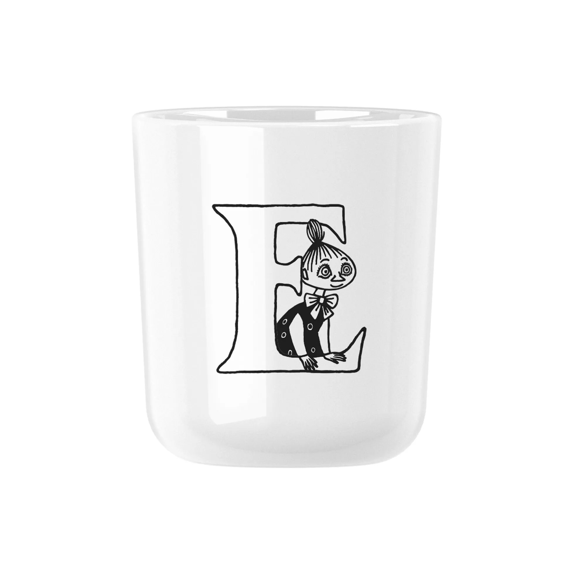 Moomin ABC kop E, moomin white