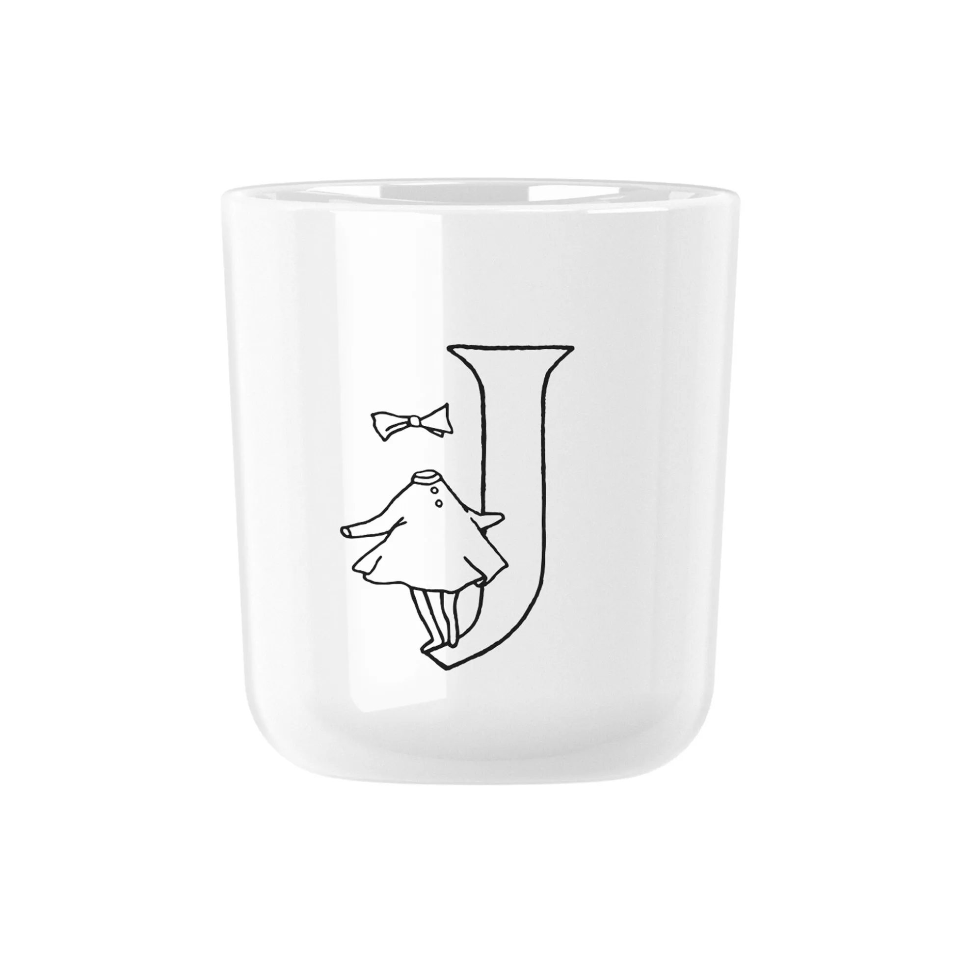 Moomin ABC kop J, moomin white