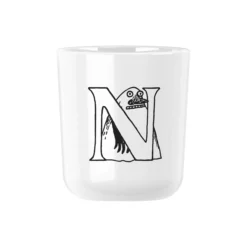 Moomin ABC kop N, moomin white